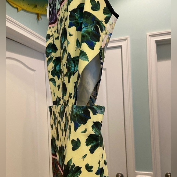 CLOVER Canyon Floral Collage Midi Dress - Picture 3 of 8